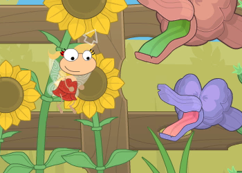 Playing in the Tinkerbell Ad mission in Poptropica