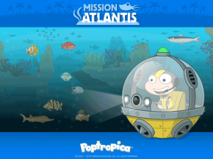 Poptropica Mission Atlantis Wallpaper