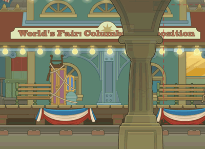 The World's Fair in Mystery Train Island The World's Fair in Mystery Train Island